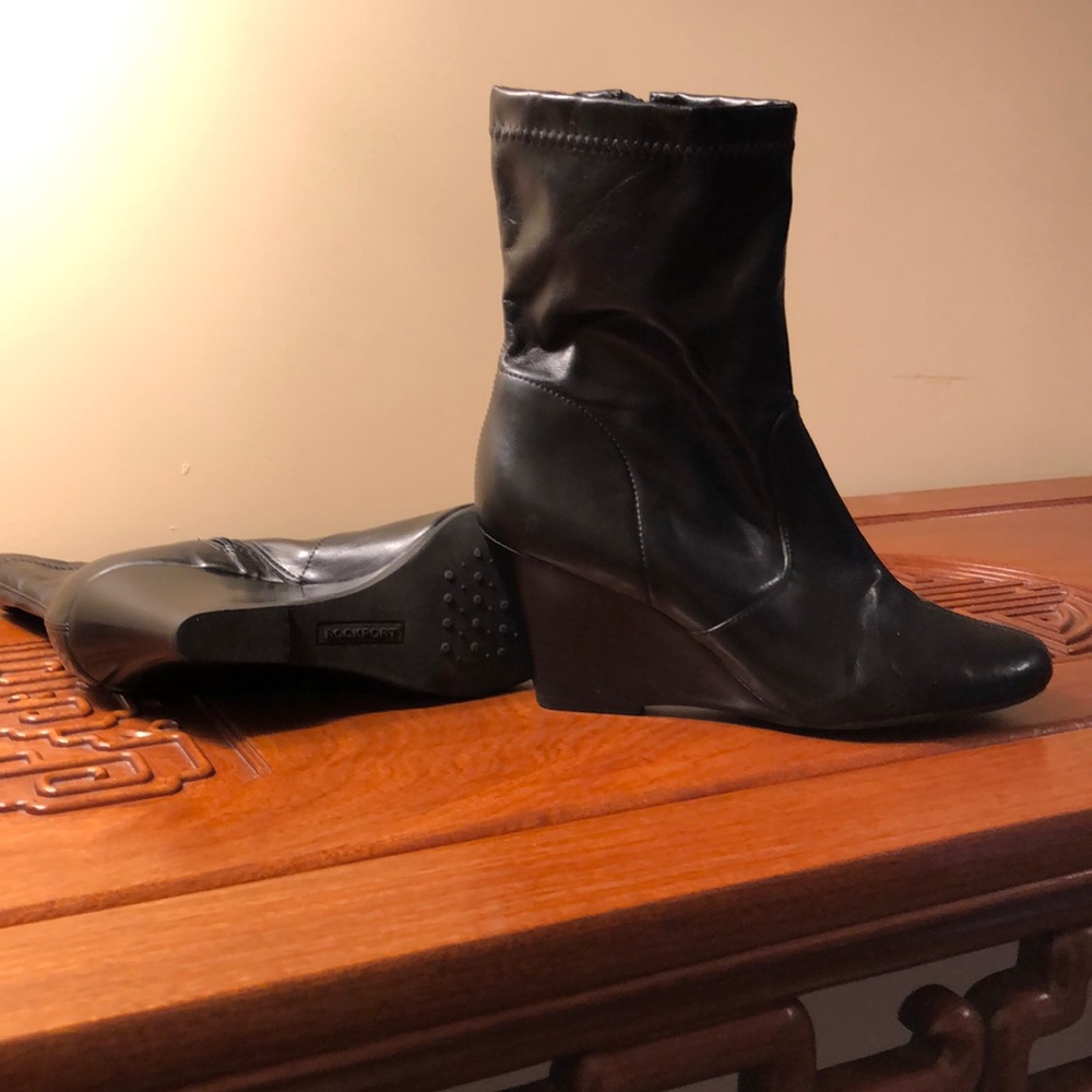 Leather boots. NEVER worn!